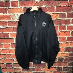 USA Olympics Men’s Zip-Up Athletic Sweatshirt